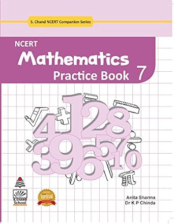 Ncert Mathematics Practice Book 7