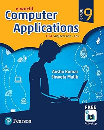 Computer Application | Cbse Class Ninth |