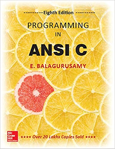 Programming In Ansi C, 8/e