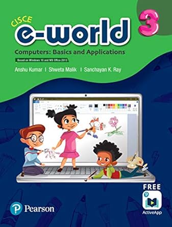 Cisce E-world | Compurter Baiscs & Application | Class 3