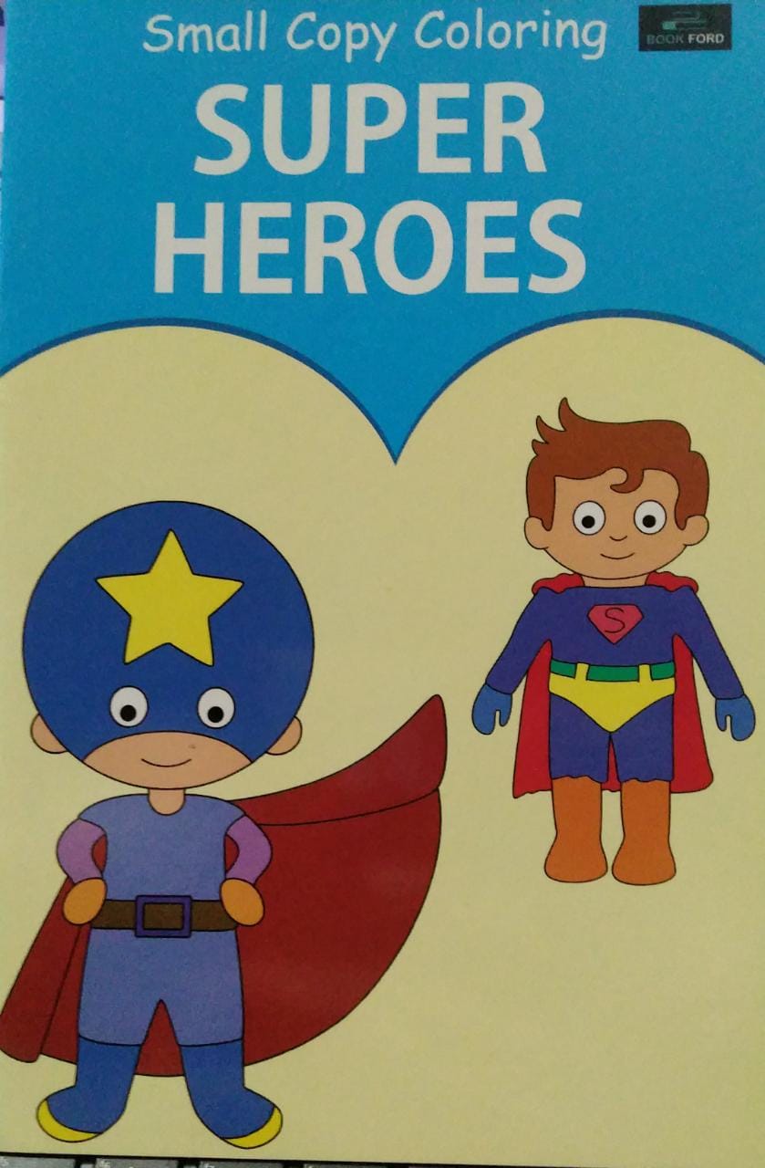 Small Copy Coloring Super Heroes