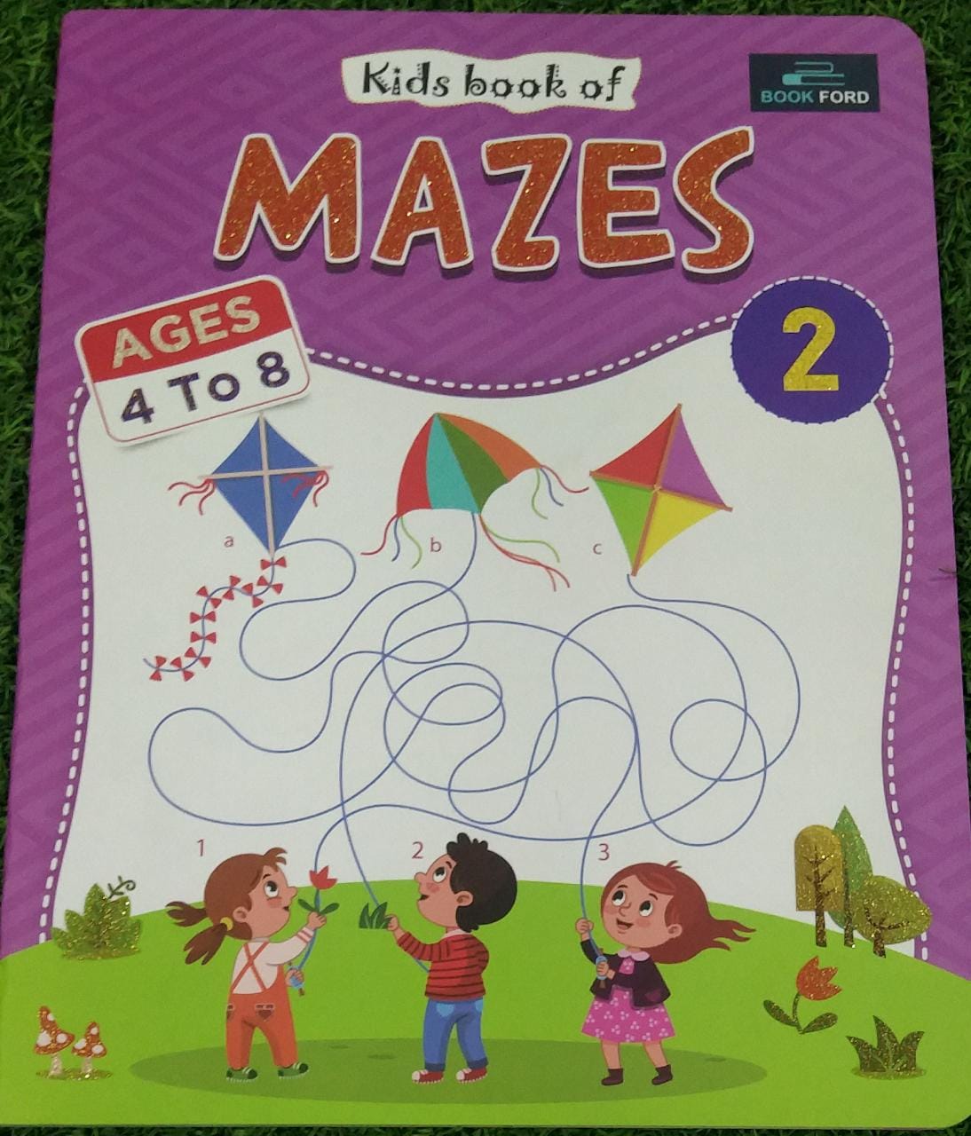 Kids Book Of Mazes , Ages 4 To 8