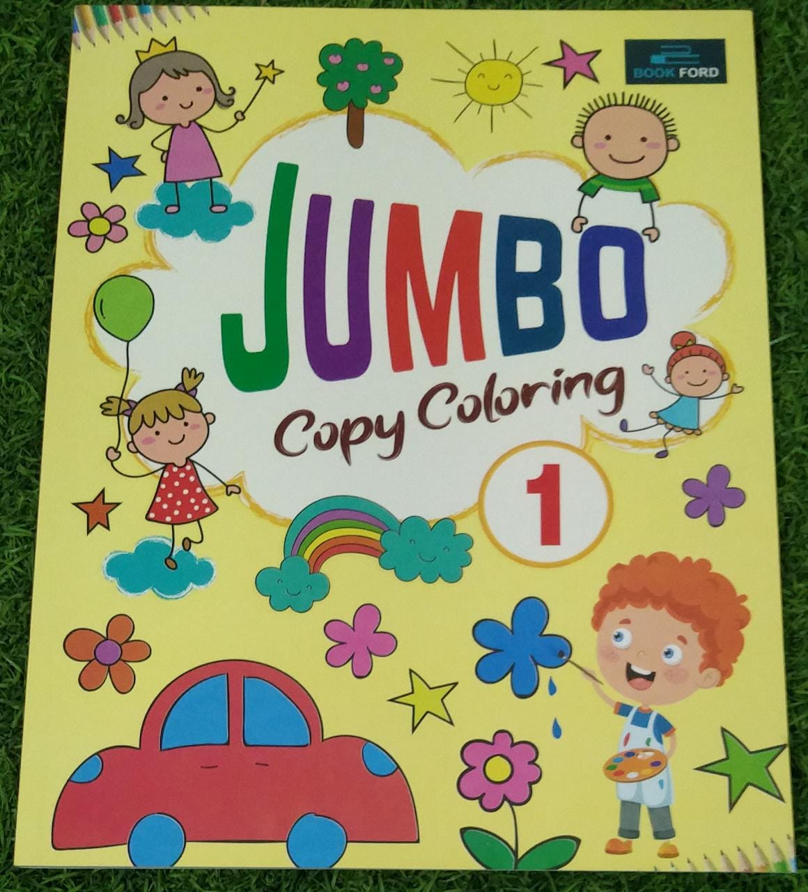 Jumbo Copy Colouring Book - 1