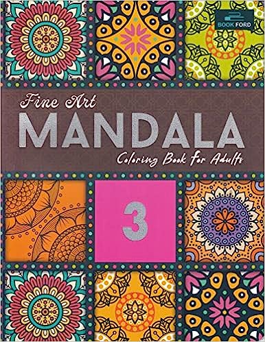 Fine Art Mandala Coloring Book For Adults