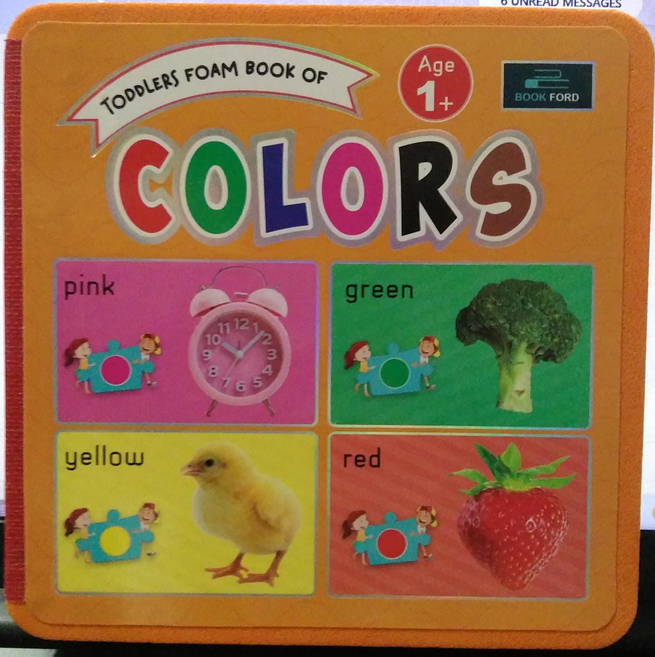 Toddlers Foam Book Of Colors