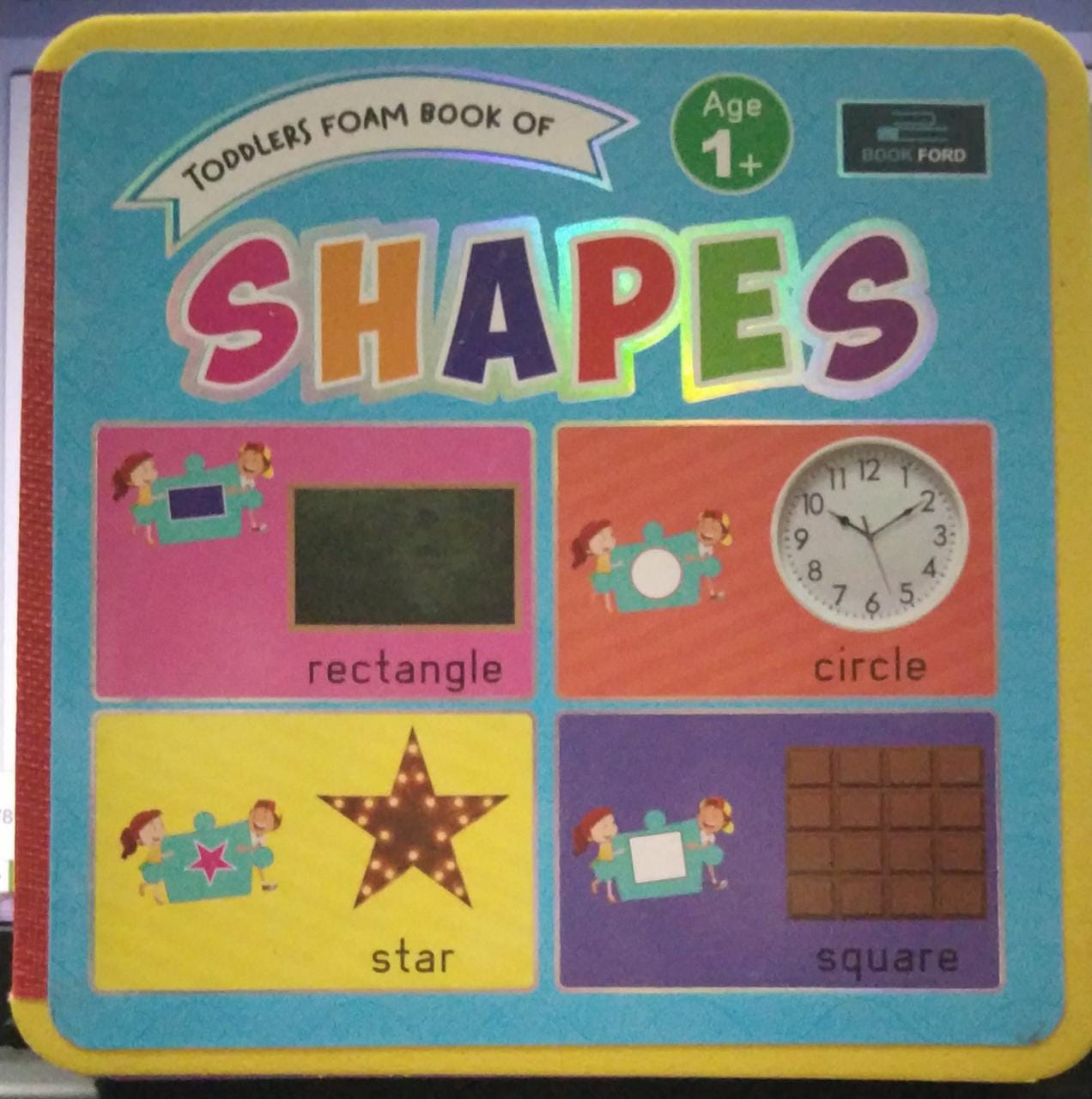 Toddlers Foam Book Of Shapes