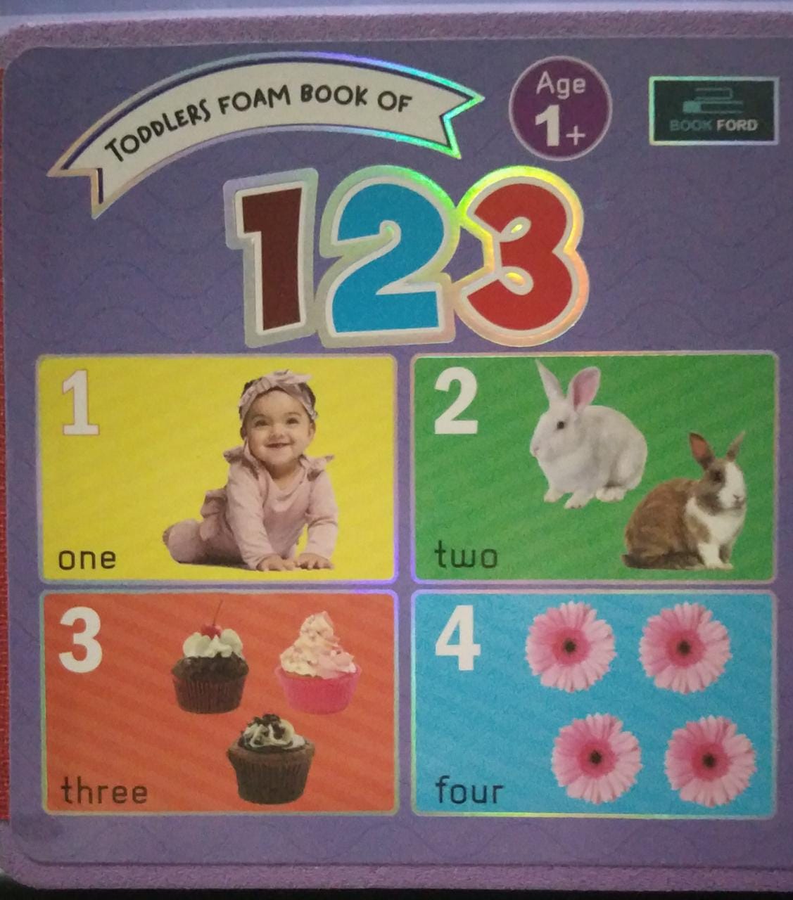 Toddlers Foam Book Of 1 2 3