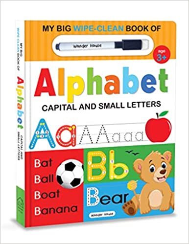 My Big Wipe And Clean Book Of Alphabet For Kids