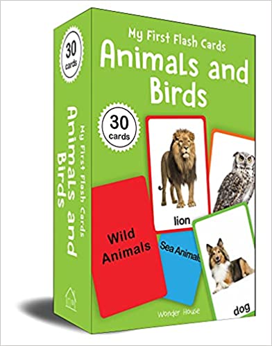 My First Flash Cards Animal And Birds : 30 Early Learning Flash Cards For Kids