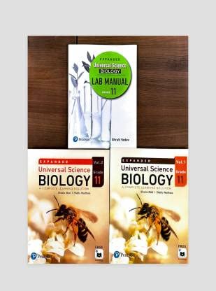 Expanded Universal Science Biology Vol I &ii With Lab Manual (combo) Class 11