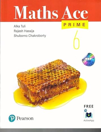 Maths Ace Prime (nep Edition) 6