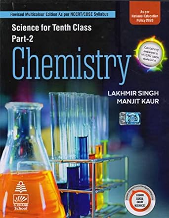 Science For Tenth Class Part 2 Chemistry