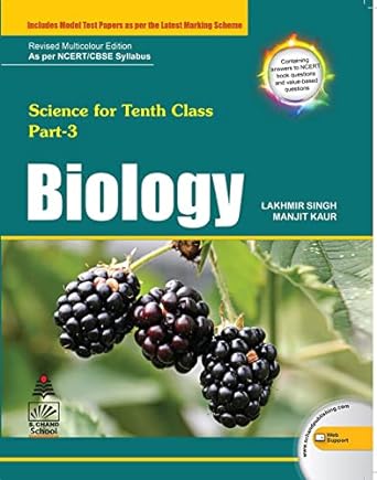 Science For Tenth Class Part 3 Biology