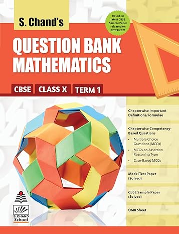 S Chand's Question Bank Maths Class 10 Term I (cbse)