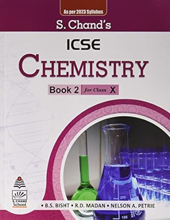 S. Chands Icse Chemistry Book 2 Class 10