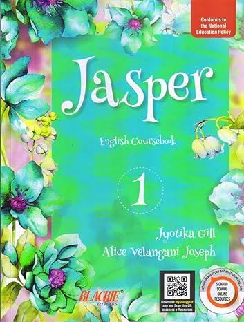 S Chand Jasper English Coursebook 1