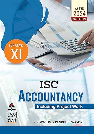 Isc Accountancy For Class Xi