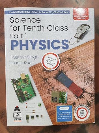 Science For Tenth Class Part 1 Physics