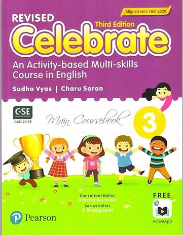 Pearson Celebrate English Main Coursebook 3