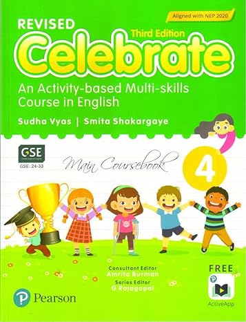 Pearson Celebrate English Main Coursebook 4