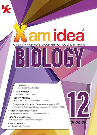 Xam Idea Biology Class 12 Book