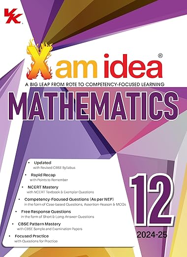 Xam Idea Mathematics Class 12 Book