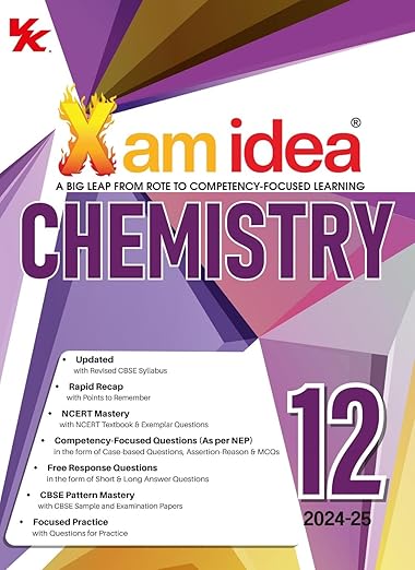 Xam Idea Chemistry Class 12 Book