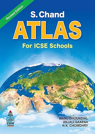 S. Chand's Atlas For Icse Schools