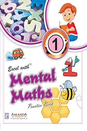 Excel With Mental Maths Practice Book Part- 1