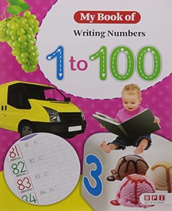 My Book Of Writing Numbers 1-100