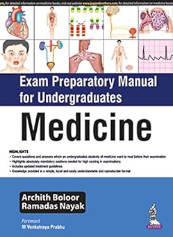 (old)exam Preparatory Manual For Undergraduates Medicine