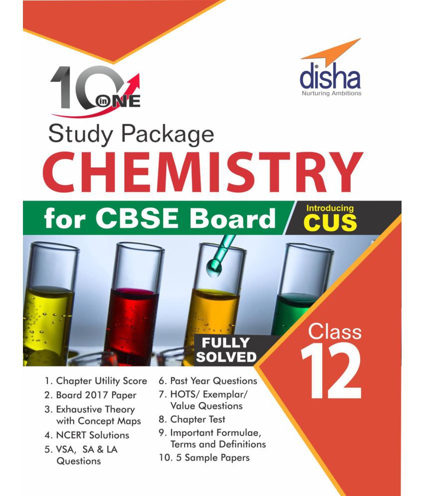 10 In One Study Package For Cbse Chemistry Class 12 With 5 Model Papers
