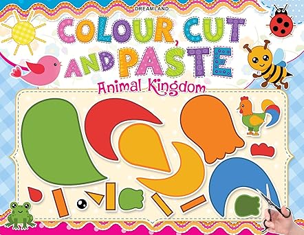 Colour, Cut And Paste - Animal Kingdom