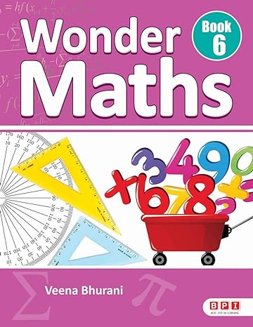 Wonder Maths 6- (for Class 6)