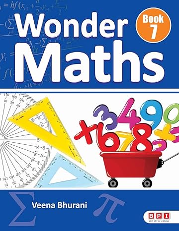 Wonder Maths 7- (for Class 7)