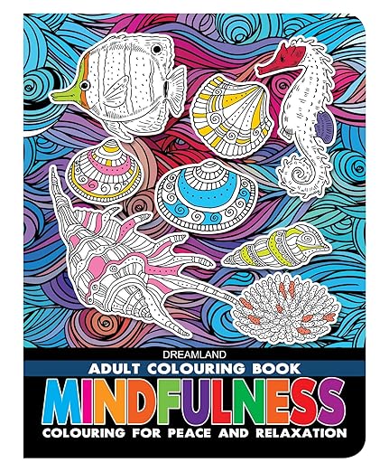 Mindfulness- Colouring Book For Adults