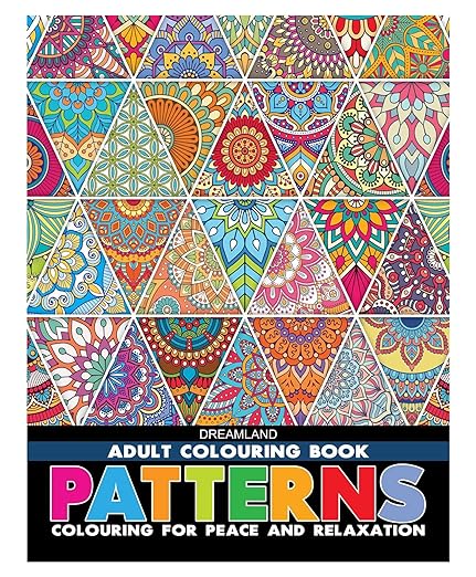 Patterns- Colouring Book For Adults [paperback] Dreamland Publications Paperback – 1 January 2021