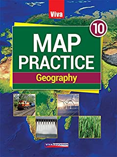 Viva Map Practice, Geography, Book 10