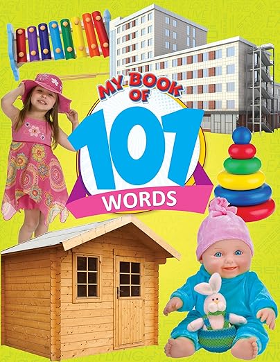 Words My 101 Picture Book For Children Age 2 - 4 Years