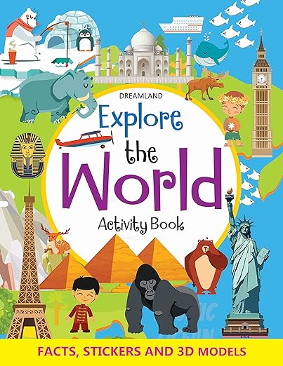 Explore The World Activity Book With Stickers And 3d Models