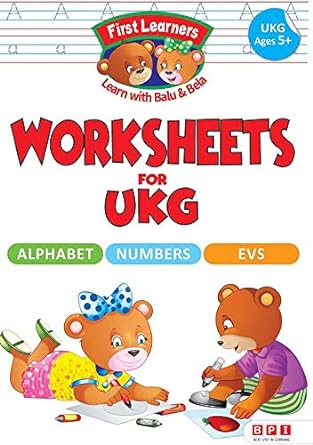 Worksheets For Ukg- (for Ukg)
