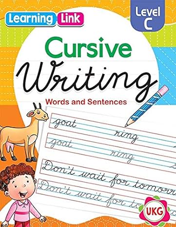 Cursive Writing C- (for Ukg)