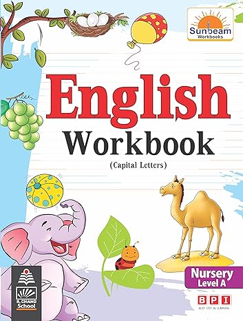 English Workbook Nursery (capital Letter)