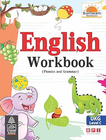 English Workbook Ukg (phonics & Grammar)