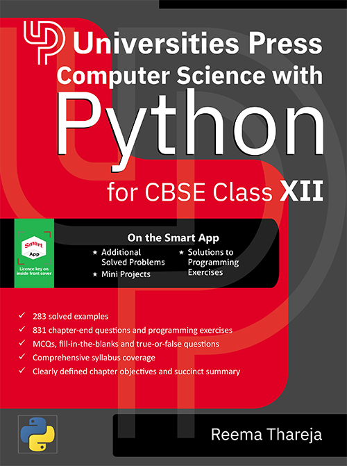 Computer Science With Python For Cbse Class Xii