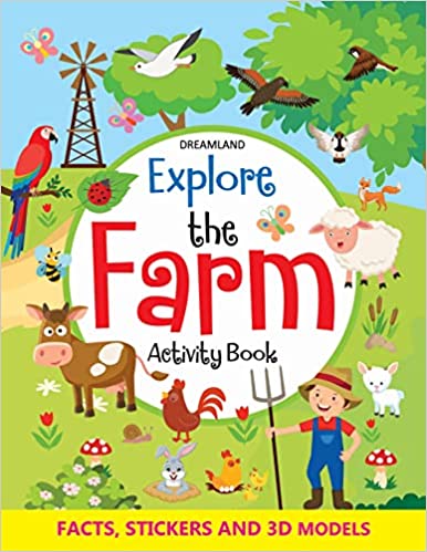 Explore The Farm Activity Book With Stickers And 3d Models