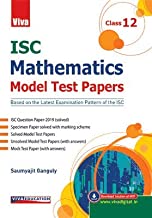 Isc Model Test Papers, 2020 Ed. For Mathematics, Class Xii