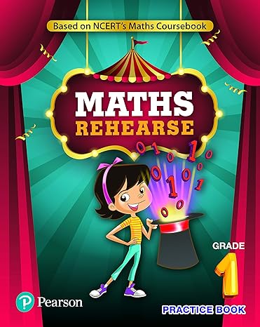Maths Rehearse |practice Book | Class 1 | Cbse & State Boards
