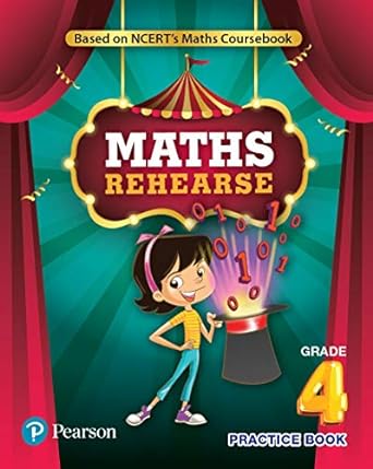 Maths Rehearse |practice Book | Class 4 | Cbse & State Boards