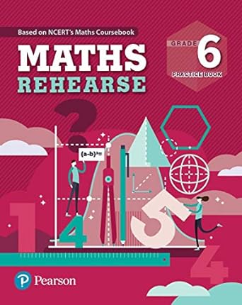 Maths Rehearse |practice Book | Class 6 | Cbse & State Boards